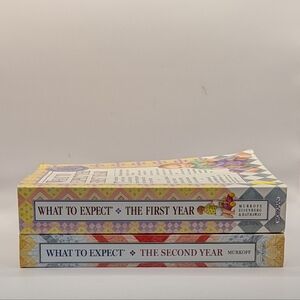 What To Expect The First Year And Second Year Book Lot Heidi Murkoff Parenting